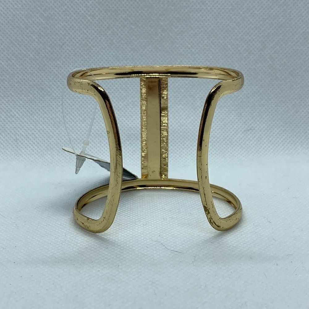 💛 Ardene Glam Faux Stone Cuff - Picture 2 of 3